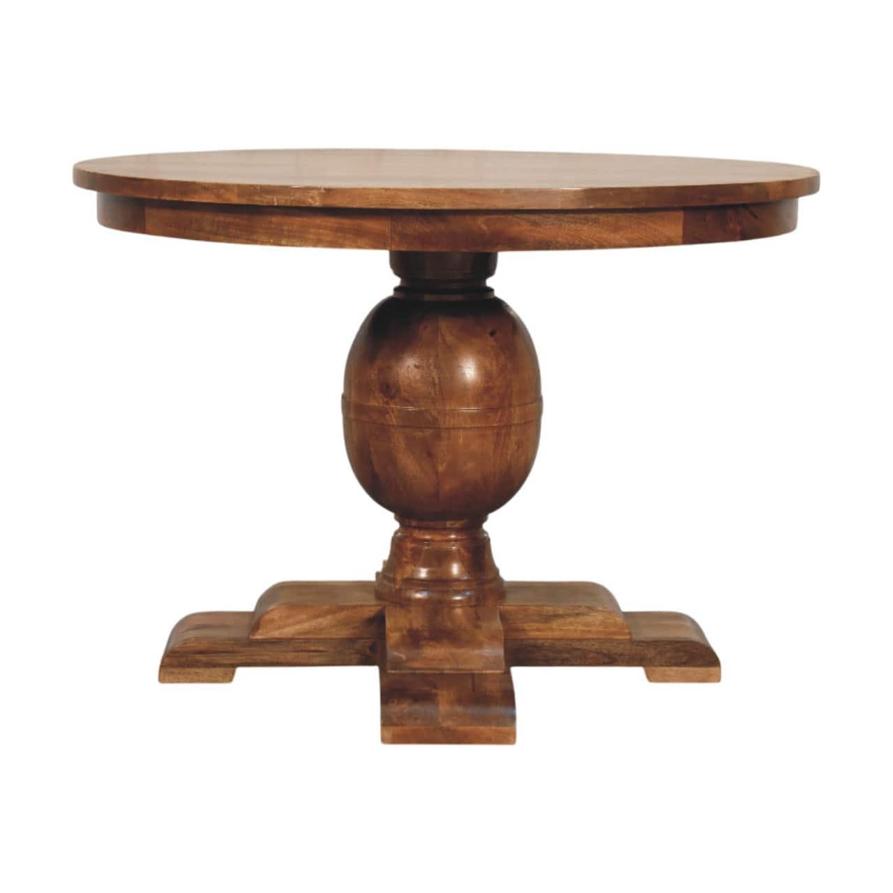 Artisan Furniture - Solid Wood Wentworth Round Dining Table - Brown