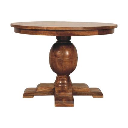 Front. Artisan Furniture - Artisan Furniture Solid Wood Wentworth Round Dining Table - Brown.
