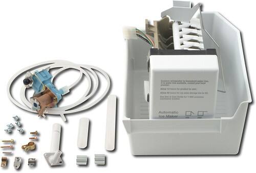 Front Standard. Whirlpool - Icemaker Kit for Most Whirlpool Top-Mount and Side-by-Side Refrigerators.