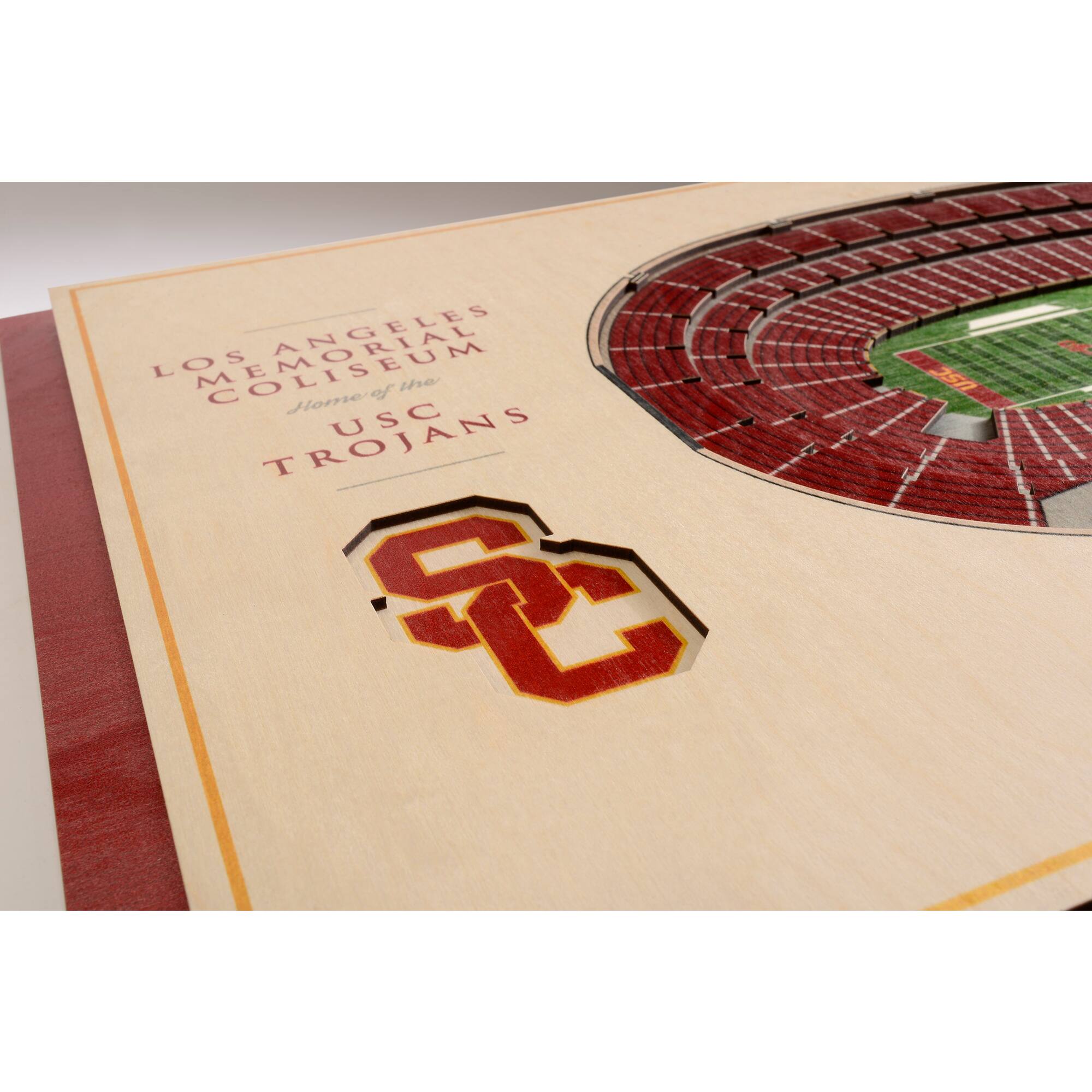 LOS ANGELES MEMORIAL COLISEUM  
Home of the USC TROJANS