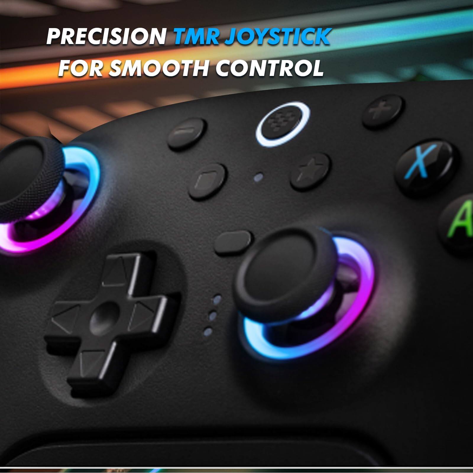 PRECISION TMR JOYSTICK  
FOR SMOOTH CONTROL