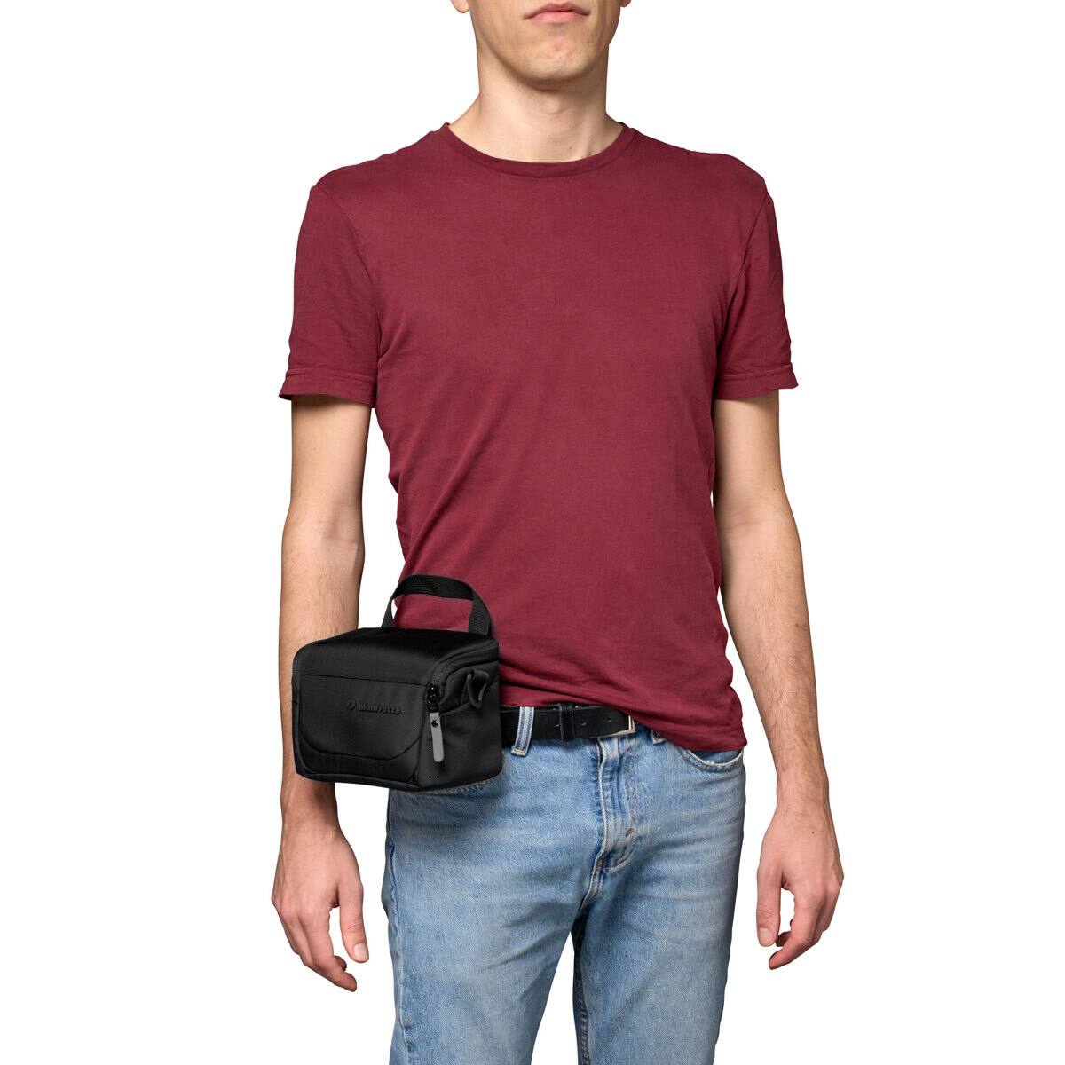 Alt View 7. Manfrotto - Manfrotto Advanced III Shoulder Bag for DSLR/CSC Camera, XS, Black.