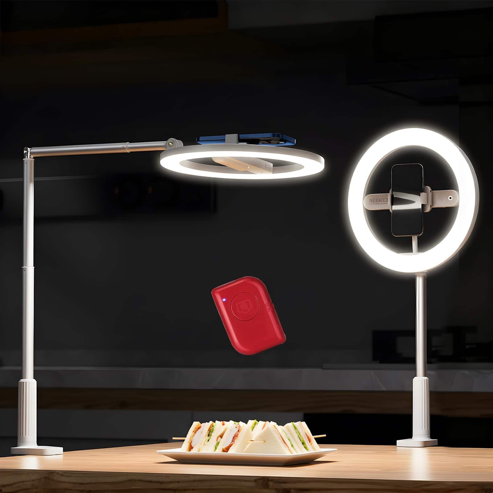 Neewer - Entry Level 10" Selfie Ring Light with Clamp Stand, 7W, N16