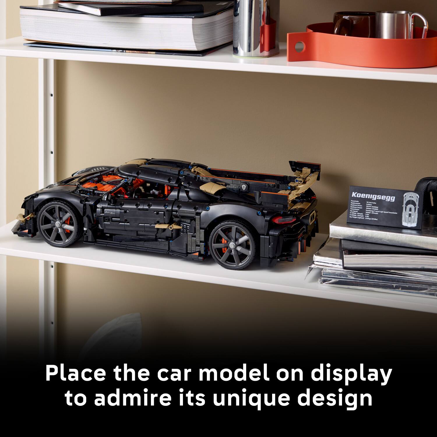 Koenigsegg - Webole Wils UNAL - HDA Whis - M 1.86 - - - Us (19g)

Place the car model on display to admire its unique design