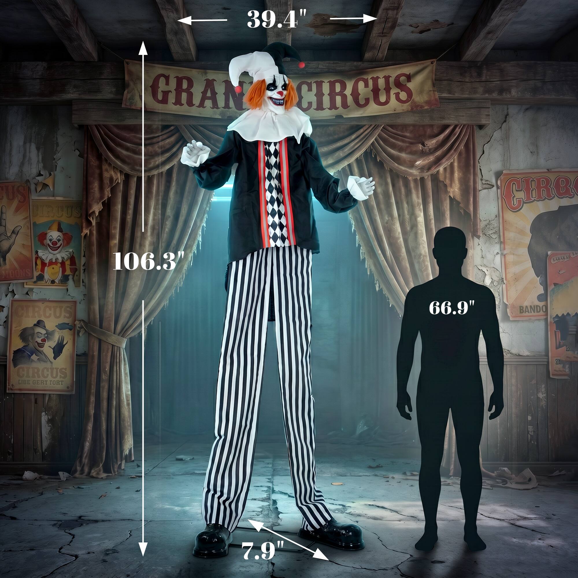 39.4" GRAND CIRCUS  
106.3"  
66.9" BANDO CIRCUS  
7.9"
