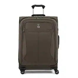 Travelpro - Tourlite Softside Expandable 25" Checked Spinner Luggage - Espresso