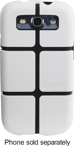 SYSTM by Incase - Chisel Case for Samsung Galaxy S III Cell Phones - White/Black