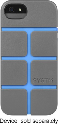  SYSTM by Incase - Chisel Case for Apple® iPhone® 5 and 5s - Black/Blue