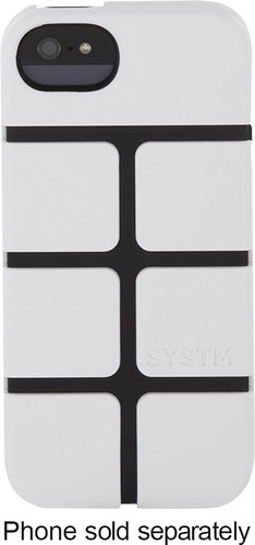  SYSTM by Incase - Chisel Case for Apple® iPhone® 5 and 5s - White/Black