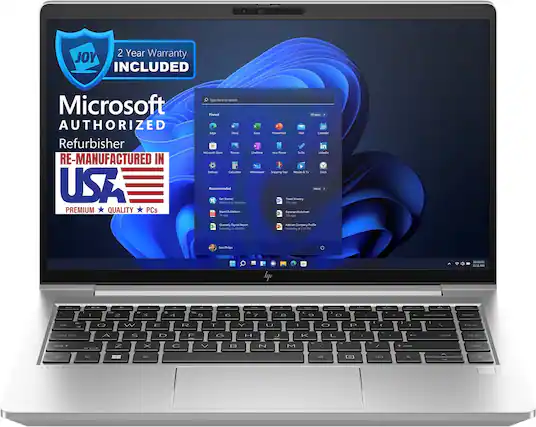 2 Year Warranty INCLUDED
Microsoft AUTHORIZED Refurbisher
RE-MANUFACTURED IN USA
PREMIUM QUALITY PCs
Type here to search
Pinned
- Edge
- Word
- Excel
- PowerPoint
- Mail
- Calendar
- Microsoft Store
- Photos
- OneNote
- Your Phone
- To Do
- LinkedIn
- Settings
- Calculator
- Whiteboard
- Shipping Tool
- Movies & TV
- Clock
Recommended
- Get Started
- Welcome to Windows
- Brand Guidelines
- Travel Itinerary
- Quarterly Payroll Report
- Adatum Company Profile
2h ago
12h ago
Yesterday at 2:42 PM
Yesterday at 1:55 PM
Sara Phillips