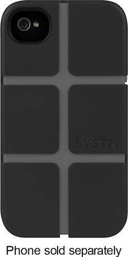  SYSTM by Incase - Chisel Case for Apple® iPhone® 4 and 4S - Black/Asphalt