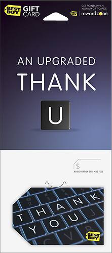 Front. Best Buy® - $20 Upgraded Thank U Gift Card - Multi.