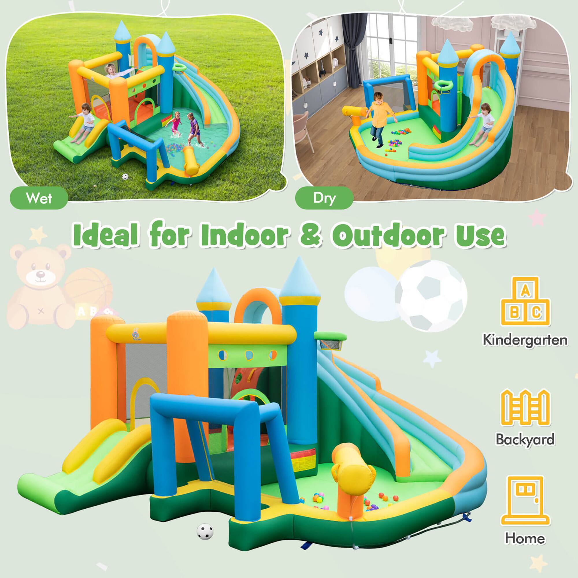 Ideal for Indoor & Outdoor Use  
Wet  
Dry  
Kindergarten  
Backyard  
Home