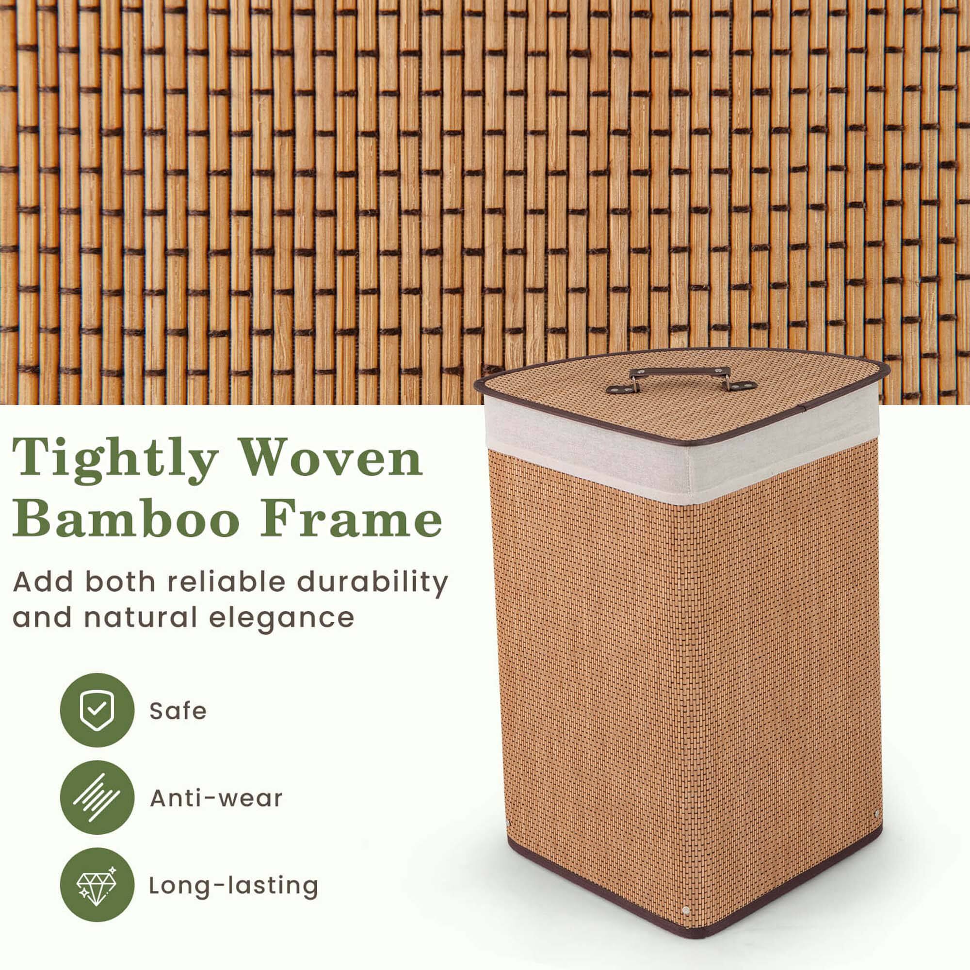 Tightly Woven Bamboo Frame  
Add both reliable durability and natural elegance  

- Safe  
- Anti-wear  
- Long-lasting
