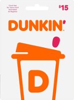 Dunkin' Donuts - $15 Gift Card - Front_Zoom
