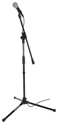 Front. Samson - R21 Dynamic Microphone - Black.