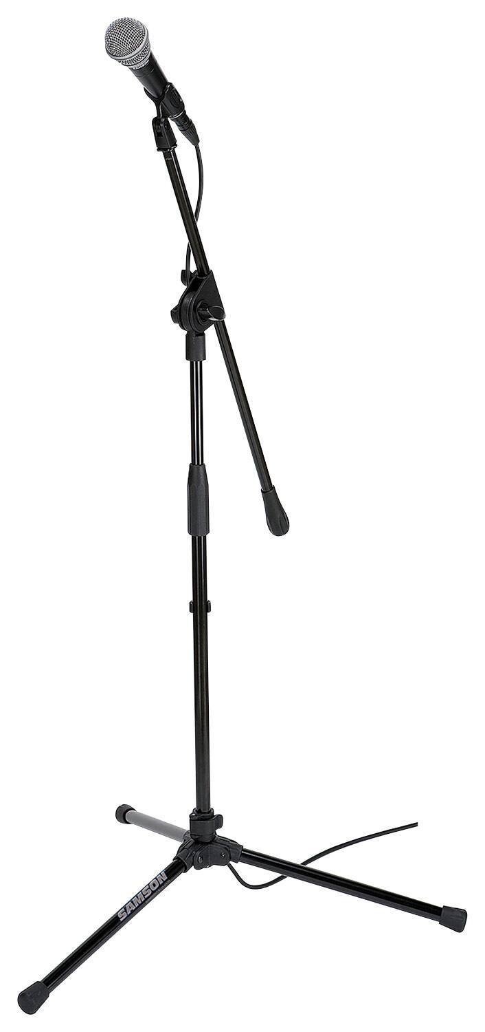 Front. Samson - R21 Dynamic Microphone - Black.
