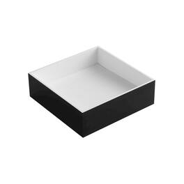 Alfi - Matte 14" Square Solid Surface Resin Sink - Black