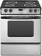 Whirlpool - 30" Self-Cleaning Slide-In Electric Range - Stainless-Steel-Front_Standard