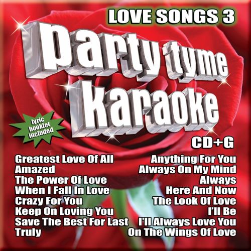  Party Tyme Karaoke: Love Songs, Vol. 3 [CD]