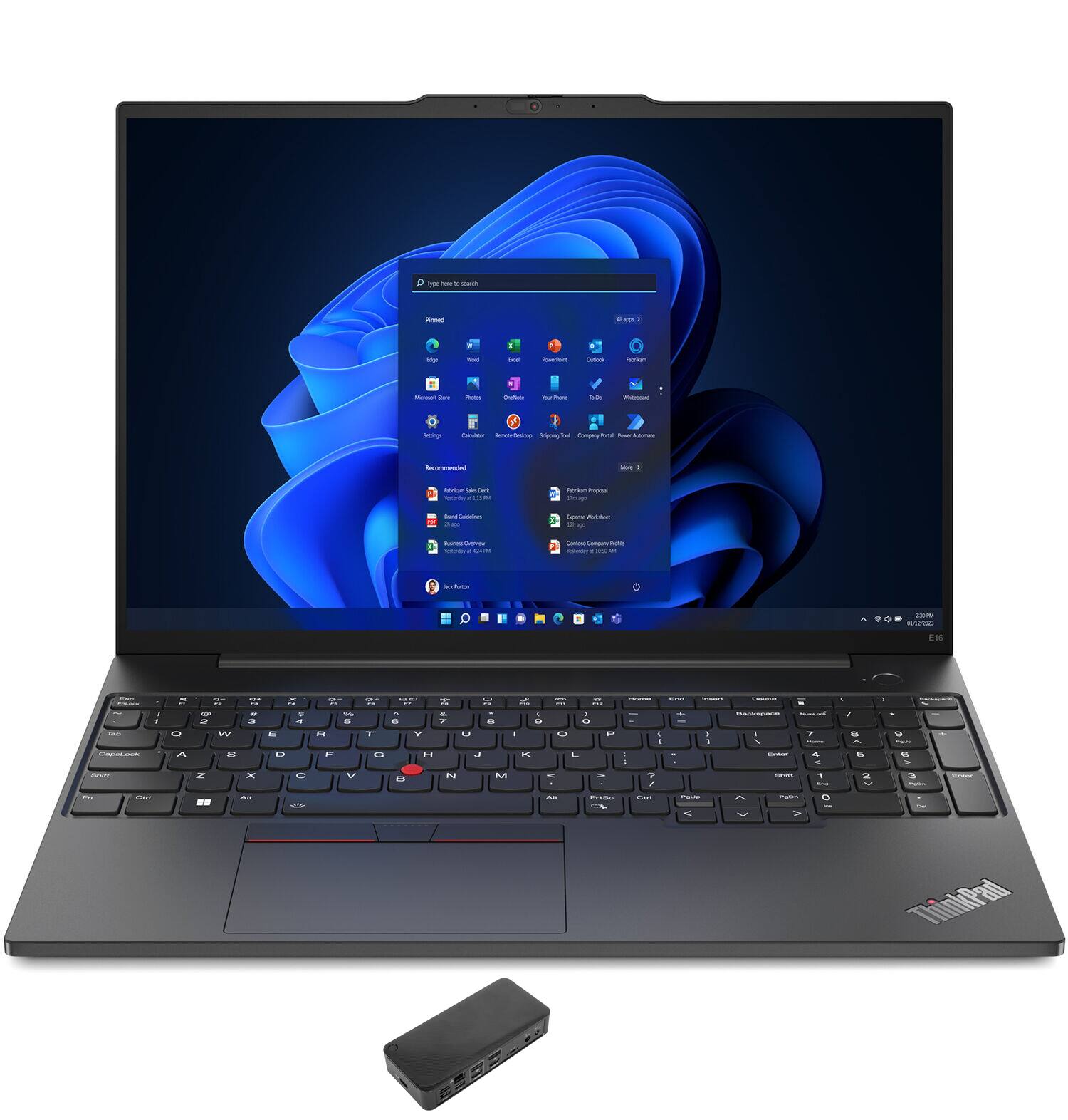 Lenovo Upgraded ThinkPad E16 Laptop 16.0 WUXGA (Intel i5 1335U, 16GB ...