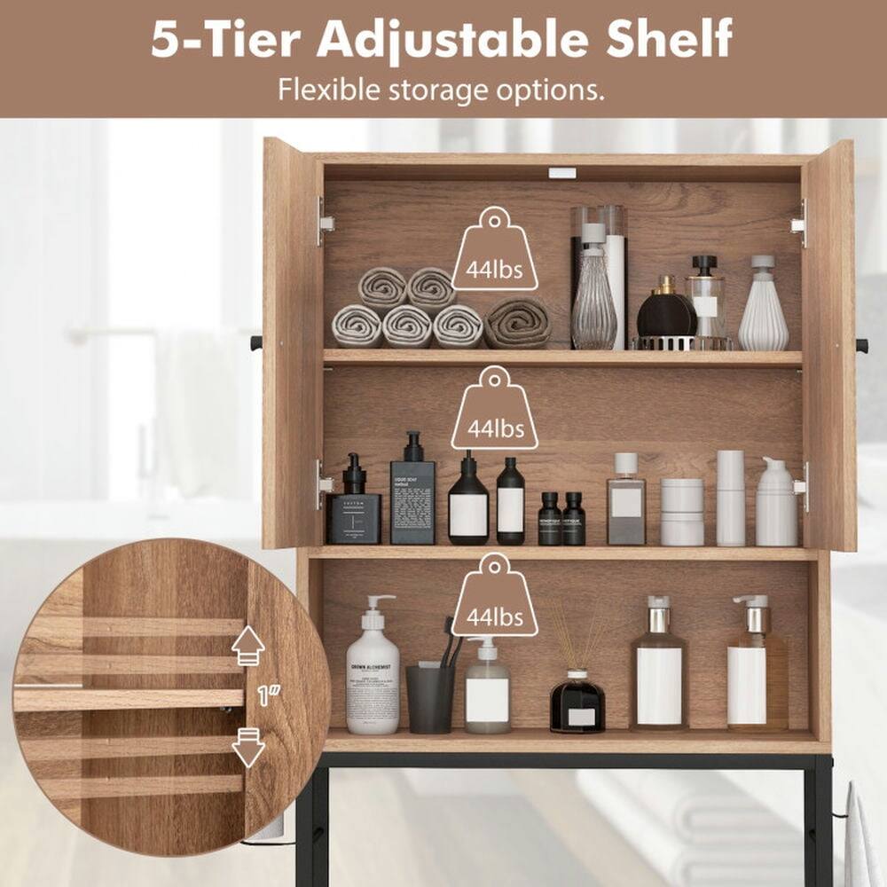 5-Tier Adjustable Shelf  
Flexible storage options.  
44lbs  
44lbs  
44lbs  
1"