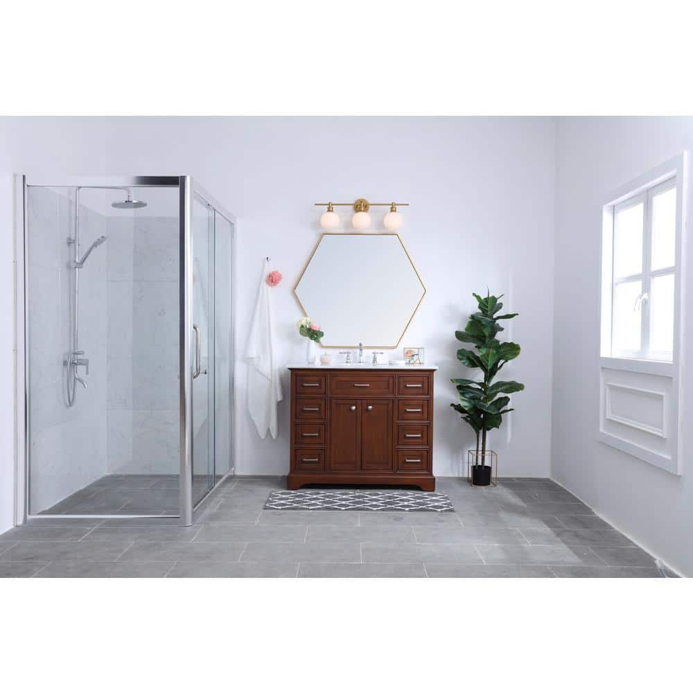 Living District - Collier 3 light Wall sconce - Brass And Frosted White Glass price history on PriceWatchPro