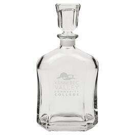 Jardine - Kennebec Valley Community College 23.75oz. Crystal Whisky Decanter - Multicolor