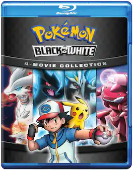 Pokemon: Black And White 4-Movie Collection - BLU-RAY