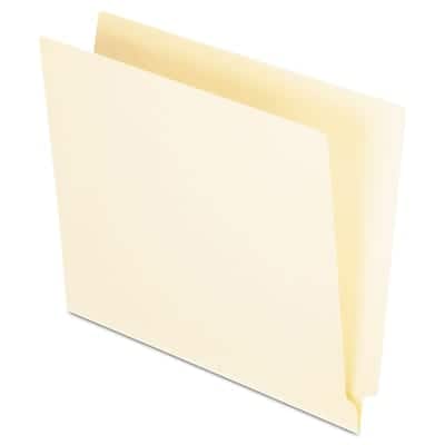 Pendaflex - Recycled End Tab File Folder, Straight Cut, Letter Size, 100/Box (H110EE) - Manila price history on PriceWatchPro