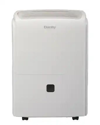 Front. Danby - 40-Pint Energy Star Dehumidifier - White.