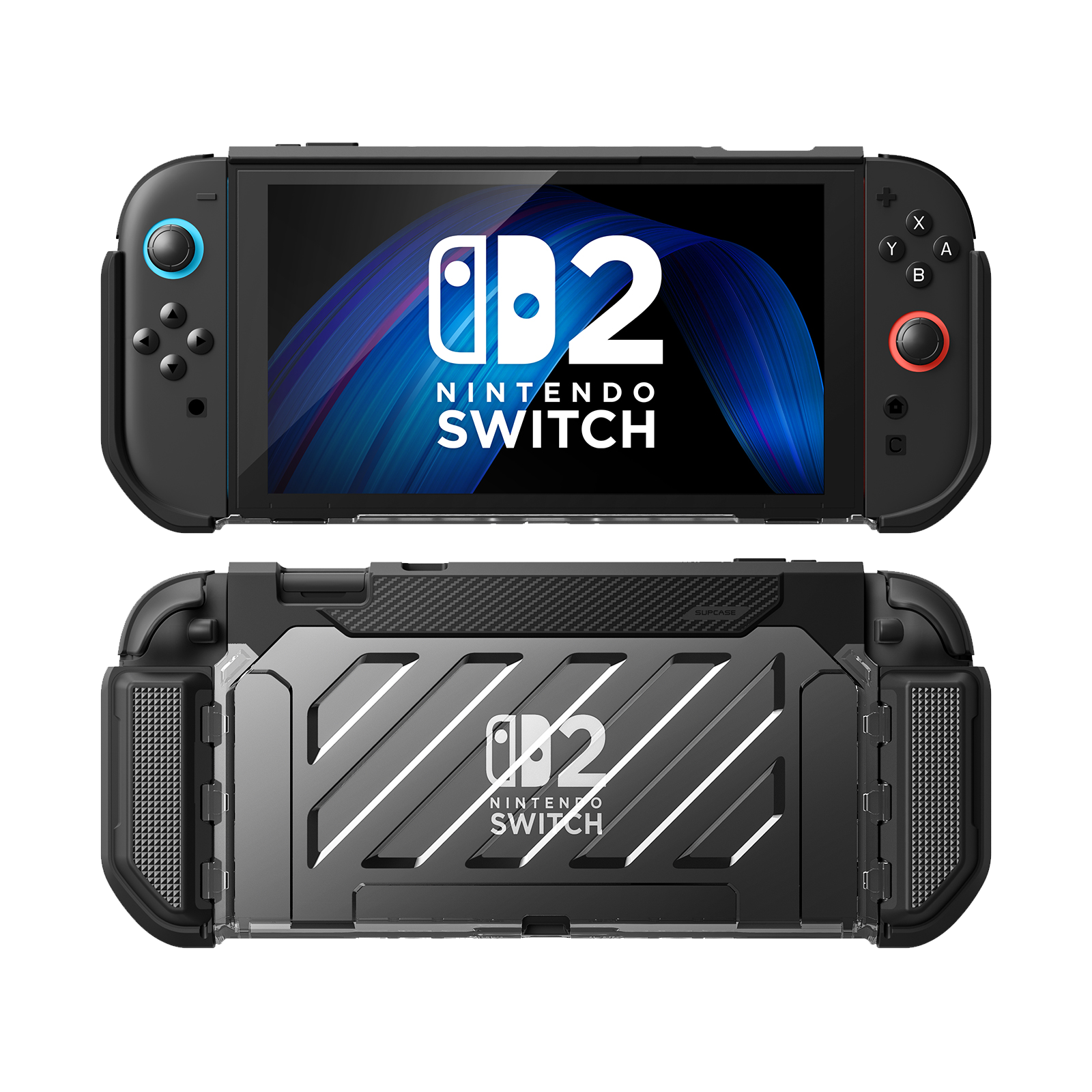 SUPCASE - Nintendo Switch 2 Unicorn Beetle PRO Gaming Case - Black