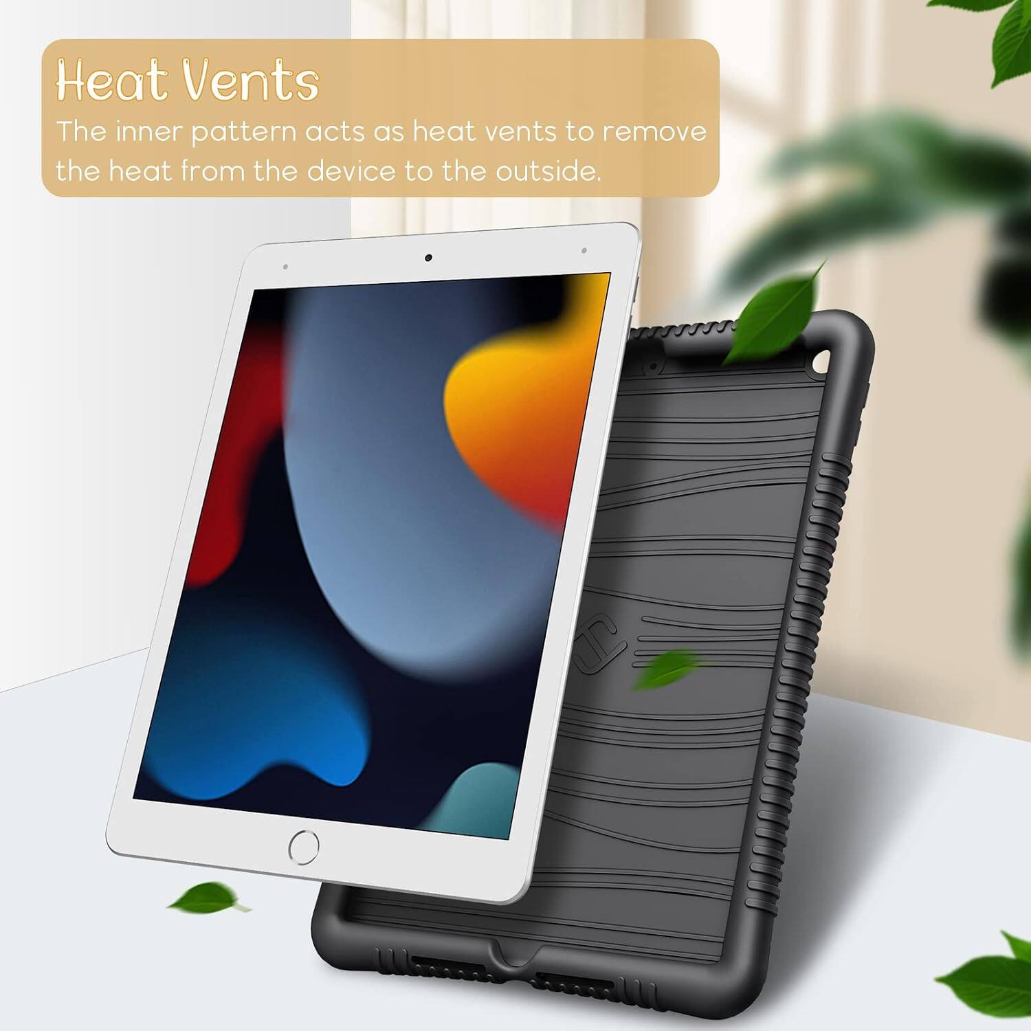 Heat Vents  
The inner pattern acts as heat vents to remove the heat from the device to the outside.