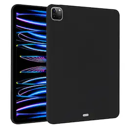 Dteck - Case For Apple iPad Pro 13'' (M5) 2025/(M4) 2024 Slim Lightweight Soft TPU Skin-Friendly Anti-Scratch Protective Cover - Black