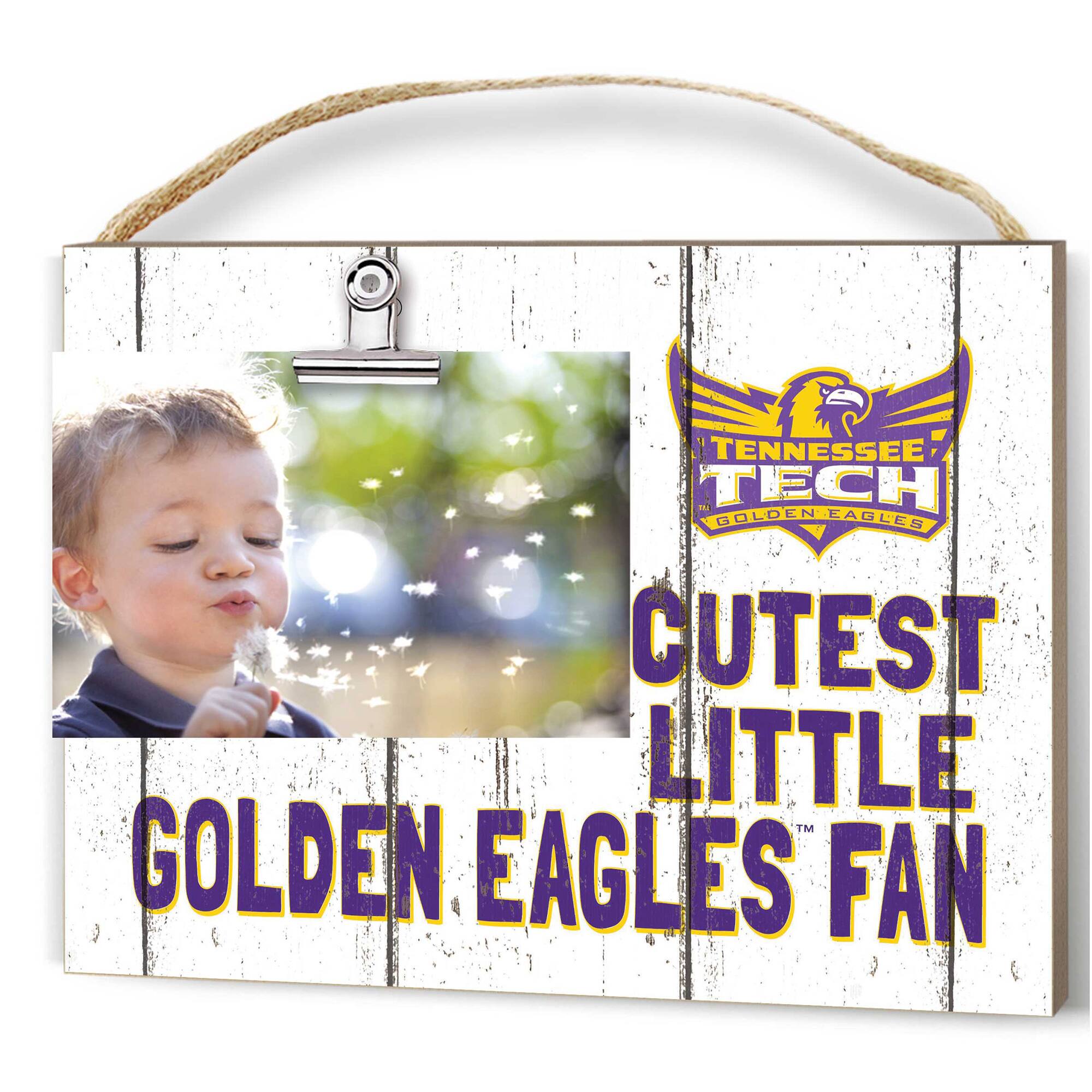 Tennessee Tech Golden Eagles 8'' x 10'' Cutest Little Weathered Logo Clip Photo Frame