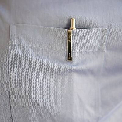 Alt View 3. Zebra - Zebra F-701 Retractable Ballpoint Pens, Fine Point, 0.8mm, Black Ink (29411).