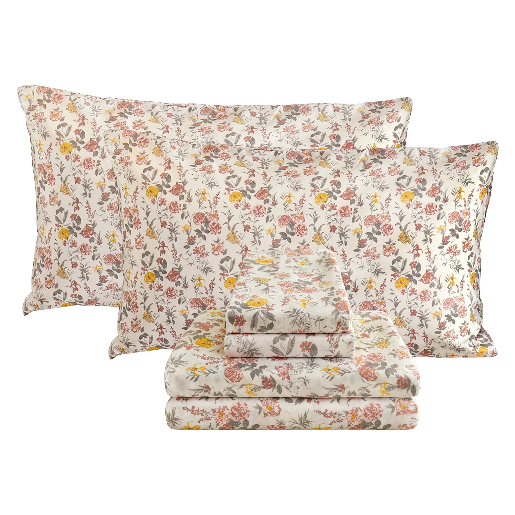 Pink and Yellow Blossoms Queen