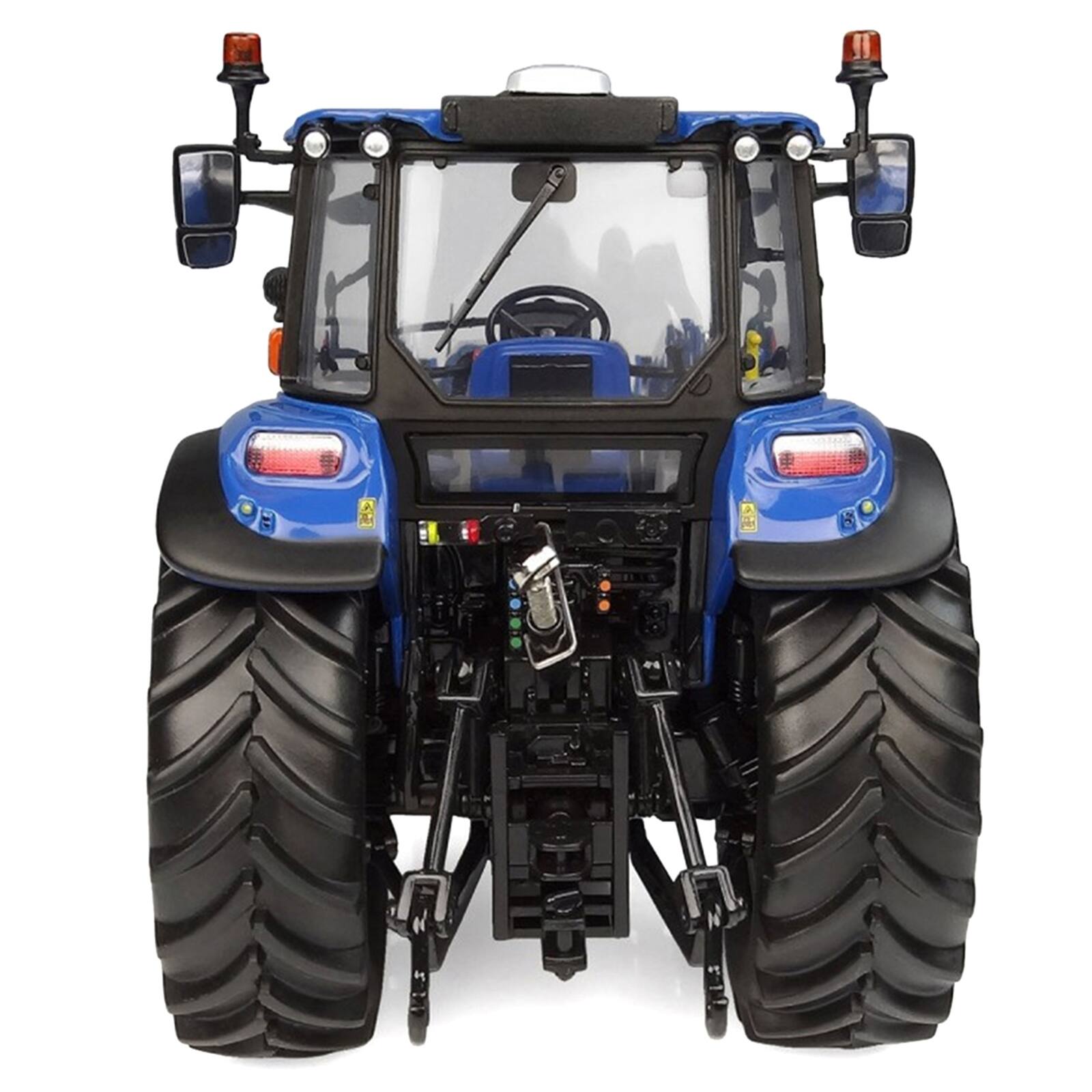 Alt View 5. Universal Hobbies - New Holland T5.120 Tractor with Front Loader Dynamic Blue 1/32 Diecast Model by Universal Hobbies.