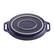 Alt View 2. Staub - Staub Ceramic 2-pc Oval Baking Dish Set - Dark Blue - Dark Blue.