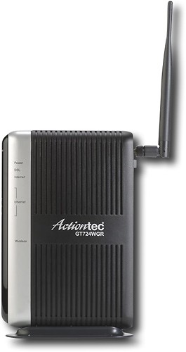 Actiontec - DSL Modem with 802.11g Wireless Router and 4-Port Ethernet Switch