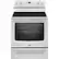 Front. Maytag - 6.2 Cu. Ft. Self-Cleaning Freestanding Electric Convection Range - White.