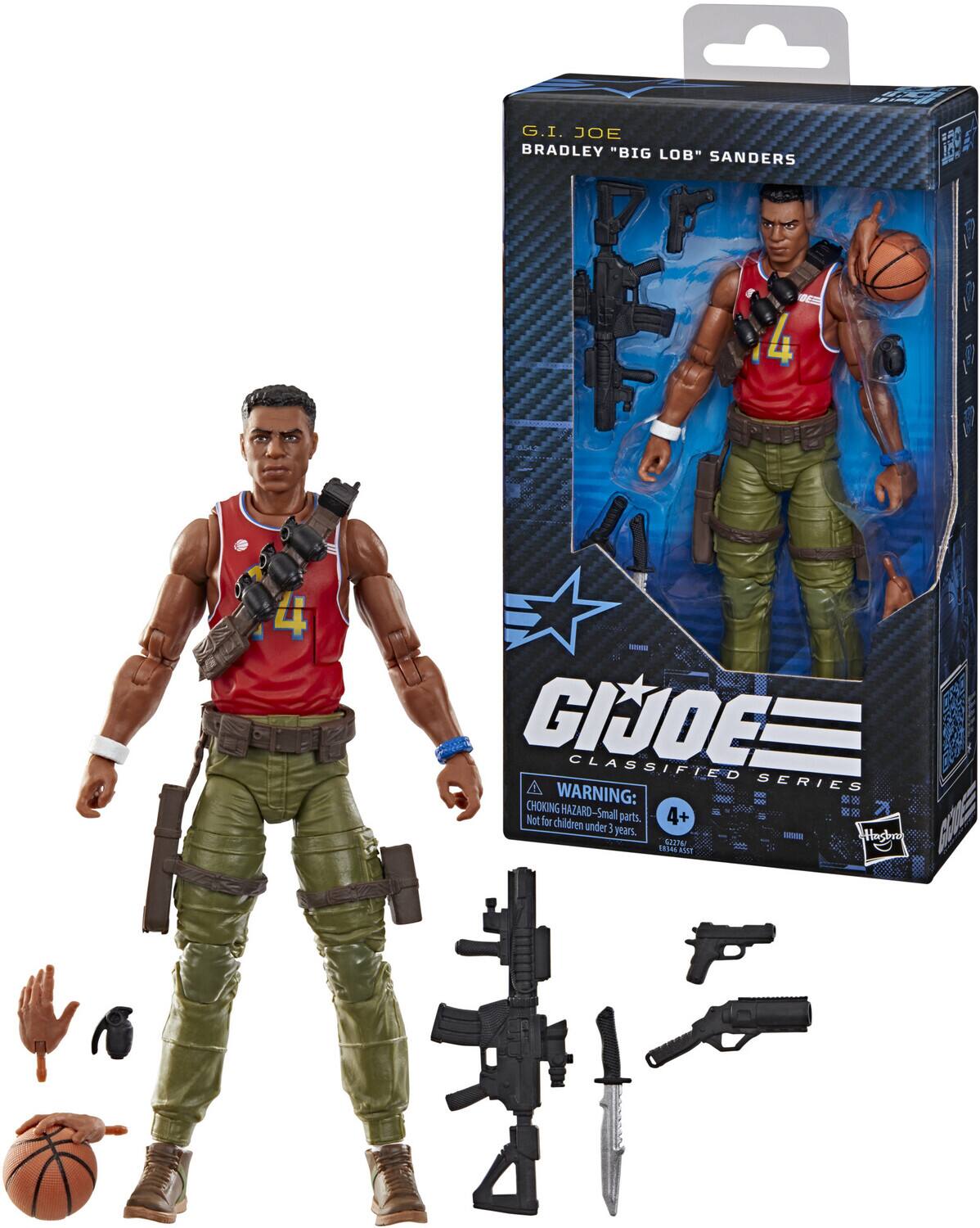 G.I. Joe - Classified Series - #189, Bradley “Big Lob” Sanders Action Figure - COLLECTIBLES
