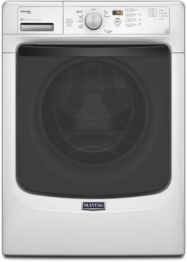 Front. Maytag - Maxima 4.5 Cu. Ft. 8-Cycle Front-Loading Washer.