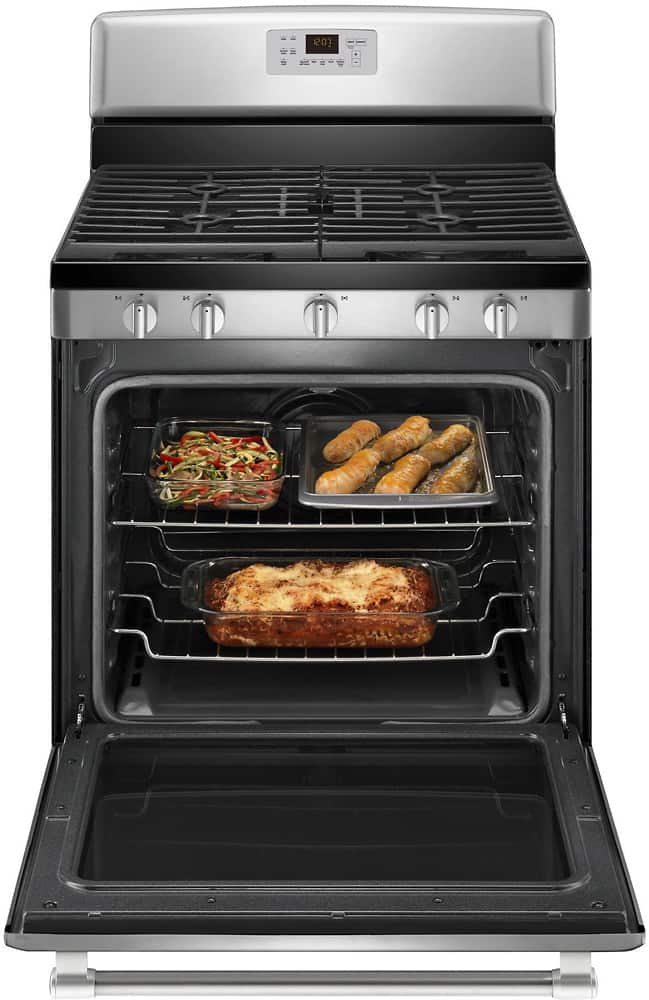 Best Buy: Maytag 5.8 Cu. Ft. Self-Cleaning Freestanding Gas Convection ...