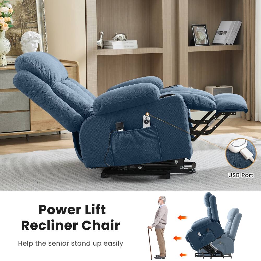 SISTER CARRE

USB Port

Power Lift Recliner Chair

Help the senior stand up easily