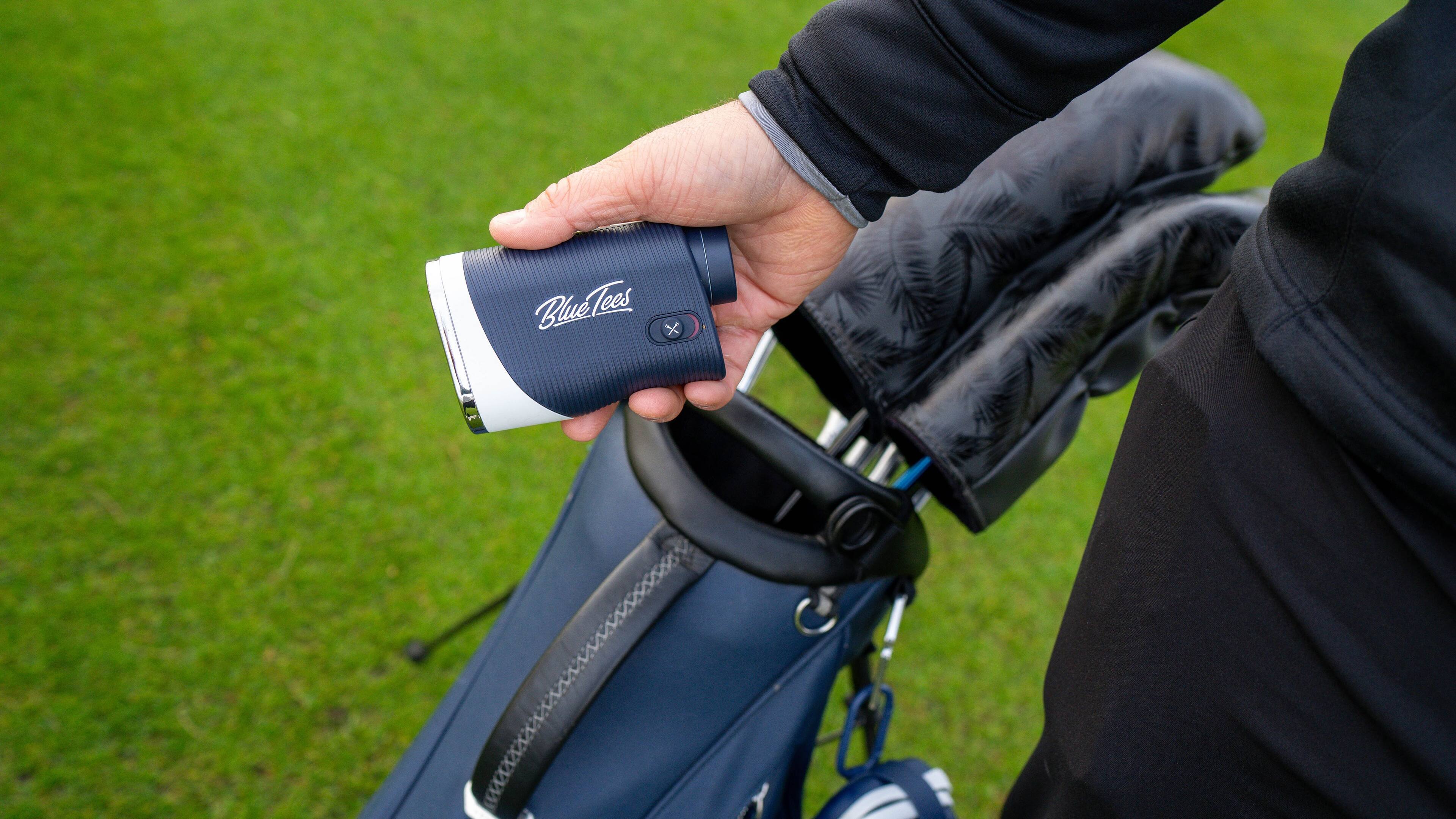 Alt View 14. Blue Tees - Series 3 Max + Golf Rangefinder with Slope Switch, 1000-Yard Range, 6x Zoom, Flag Lock & Vibration - Navy.