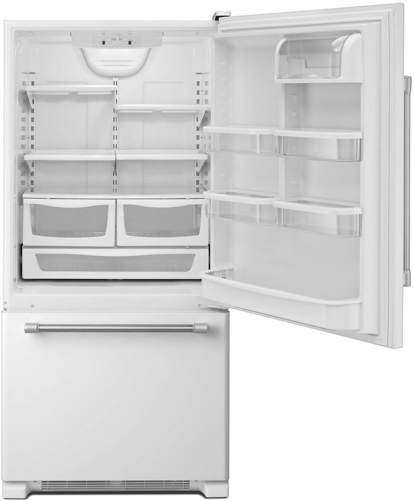 Best Buy Maytag 18.7 Cu. Ft. BottomFreezer Refrigerator White MBF1958DEH