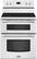 Front Zoom. Maytag - 6.7 Cu. Ft. Self-Cleaning Freestanding Double Oven Electric Convection Range - White.