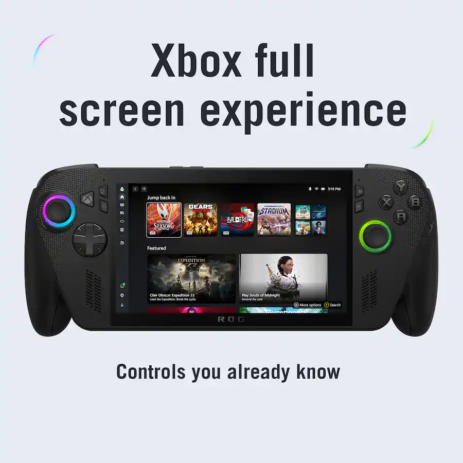 Xbox full screen experience
Controls you already know
