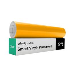 Cricut - Joy Xtra Smart Vinyl - Permanent, Maize Yellow, 9.5 in x 6 ft (1)